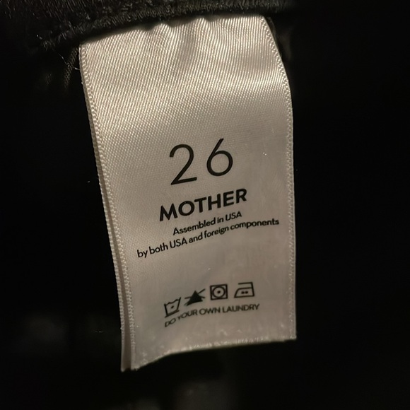 MOTHER The Insider Crop Step Fray Jeans Not Guilty - Picture 11 of 12